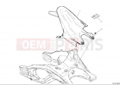 DUCATI 2025 Streetfighter V2 Rear mudguard