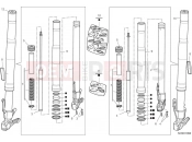 DUCATI 2025 Streetfighter V2 Front fork