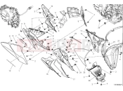 DUCATI 2025 Streetfighter V2 Right side fairings