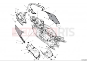 DUCATI 2025 Streetfighter V2 Rear fairings