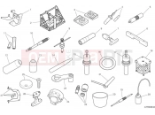 DUCATI 2025 Streetfighter V2 Workshop service tools - engine