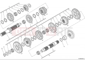 DUCATI 2025 Streetfighter V2 Gear box