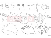 Workshop service tools - frame - Ducati Streetfighter V4 2025