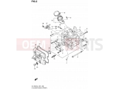 SUZUKI DL1000A L4 (2014) V-Strom (E21) 2 - CYLINDER HEAD (FRONT)