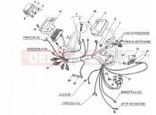 DUCATI 1995 Supersport 900 SS WIRING HARNESS FM 016055 » WIRING HARNESS