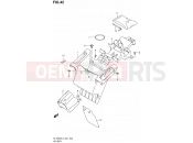 SUZUKI DL1000A L4 (2014) V-Strom (E21) 42 - HOLDER