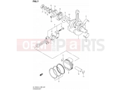 SUZUKI DL1000A L4 (2014) V-Strom (E99) 7 - CRANKSHAFT