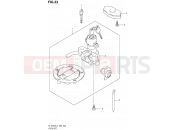 SUZUKI DL1000A L4 (2014) V-Strom (E99) 33 - LOCK SET