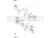 SUZUKI DL1000A L4 (2014) V-Strom (E99) 37 - FOOTREST