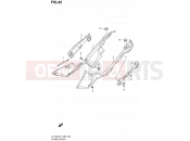 SUZUKI DL1000A L4 (2014) V-Strom (E99) 42 - FRAME COVER