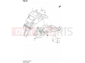 SUZUKI DL1000A L4 (2014) V-Strom (E99) 47 - REAR FENDER