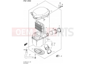 155A - AIR CLEANER - Suzuki DL1000A L5 (2015) V-Strom (E21)