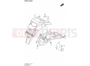 474A - REAR FENDER - Suzuki DL1000A L5 (2015) V-Strom (E21)