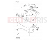 20 - RADIATOR HOSE - Suzuki DL650 K7 (2007) V-Strom (E02,E19,E24)