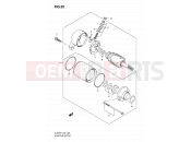 25 - STARTING MOTOR (MODEL K7/K8/K9 E02/E19/E24) - Suzuki DL650 K7 (2007) V-Strom (E02,E19,E24)