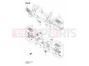 38 - FOOTREST - Suzuki DL650 K7 (2007) V-Strom (E02,E19,E24)