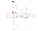 45 - HANDLEBAR (MODEL K7/K8) - Suzuki DL650 K7 (2007) V-Strom (E02,E19,E24)