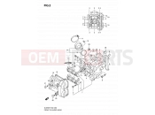 2 - FRONT CYLINDER HEAD - Suzuki DL650 K8 (2008) V-Strom (E02,E19,E24,E37)