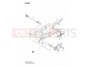 64 - REAR SWINGING ARM - Suzuki DL650 K8 (2008) V-Strom (E02,E19,E24,E37)