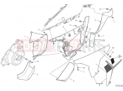 DUCATI 2022 Multistrada V4 Pikes Peak LH Frame Cover