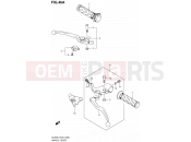 46A - HANDLE LEVER (MODEL K9) - Suzuki DL650 K9 (2009) V-Strom (E02,E19,E24,E37)