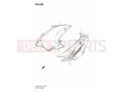 50B - SIDE COWLING (MODEL K9) - Suzuki DL650 K9 (2009) V-Strom (E02,E19,E24,E37)