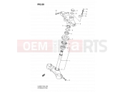 56 - STEERING STEM - Suzuki DL650 K9 (2009) V-Strom (E02,E19,E24,E37)
