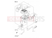 SUZUKI DL650 L0 (2010) V-Strom (E02,E19,E24) 13 - AIR CLEANER