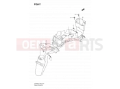 SUZUKI DL650 L0 (2010) V-Strom (E02,E19,E24) 47 - REAR FENDER