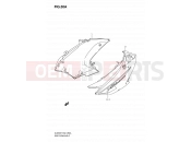 50A - SIDE COWLING (MODEL K8) - Suzuki DL650A K8 (2008) V-Strom (E02,E19,E24,E37)