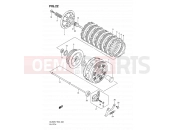 22 - CLUTCH - Suzuki DL650A K9 (2009) V-Strom (E02,E19,E24,E37)