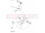 46B - HANDLE LEVER (MODEL K9/L0) - Suzuki DL650A K9 (2009) V-Strom (E02,E19,E24,E37)