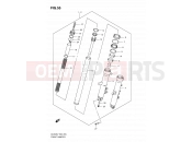 55 - FRONT DAMPER - Suzuki DL650A K9 (2009) V-Strom (E02,E19,E24,E37)