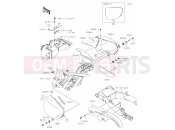 KAWASAKI 2021 50 Side Covers/Chain Cover