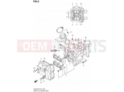 SUZUKI DL650A L2 (2012) V-Strom (E21) 2 - FRONT CYLINDER HEAD