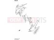 SUZUKI DL650A L2 (2012) V-Strom (E21) 48 - SIDE COWLING