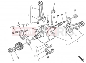 DUCATI 1994 Monster 600 CRANKSHAFT » ENGINE CASE