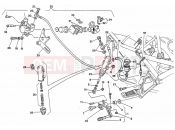 DUCATI 1994 Superbike 888 REAR BRAKE SYSTEM » BRAKING SYSTEM