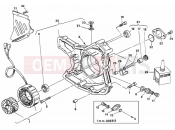 DUCATI 1994 Supersport 900 SS GENERATOR COVER FM &LT;007088 » IGNITION SYSTEM