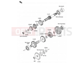 10 - TRANSMISSION - Suzuki DR-Z110 K4 (2004) (E21)