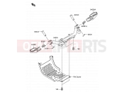23 - FOOTREST - Suzuki DR-Z110 K4 (2004) (E21)