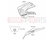 41B - DECAL(DR-Z110 K5) - Suzuki DR-Z110 K4 (2004) (E21)