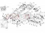 DUCATI 1994 Superbike 916 REAR FRAME FM &GT;003096 » FRAME