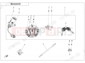 CFMOTO 2025 MOTORCYCLE 450 SR S (CF400-9F [EU5] ) LOCK KIT - F01