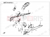 CFMOTO 2025 MOTORCYCLE 450 SR S (CF400-9F [EU5] ) PLASTICS 2 - F04-2