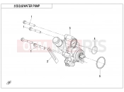 CFMOTO 2025 MOTORCYCLE 450 SR S (CF400-9F [EU5] ) WATER PUMP - E08
