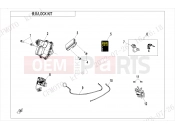 CFMOTO RAPIO NOVA (CF5000D [EU5] ) LOCK ASSY - F01