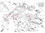DUCATI 1994 Superbike 916 Senna REAR FRAME DM003097&GT; » FRAME