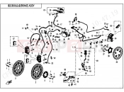 CFMOTO 800 MT (CF800-5 EXPLORE [EU5] ) BRAKE SYSTEM - F08