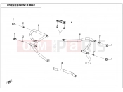 CFMOTO 800 MT (CF800-5 EXPLORE [EU5] ) FRONT BUMPER - F25